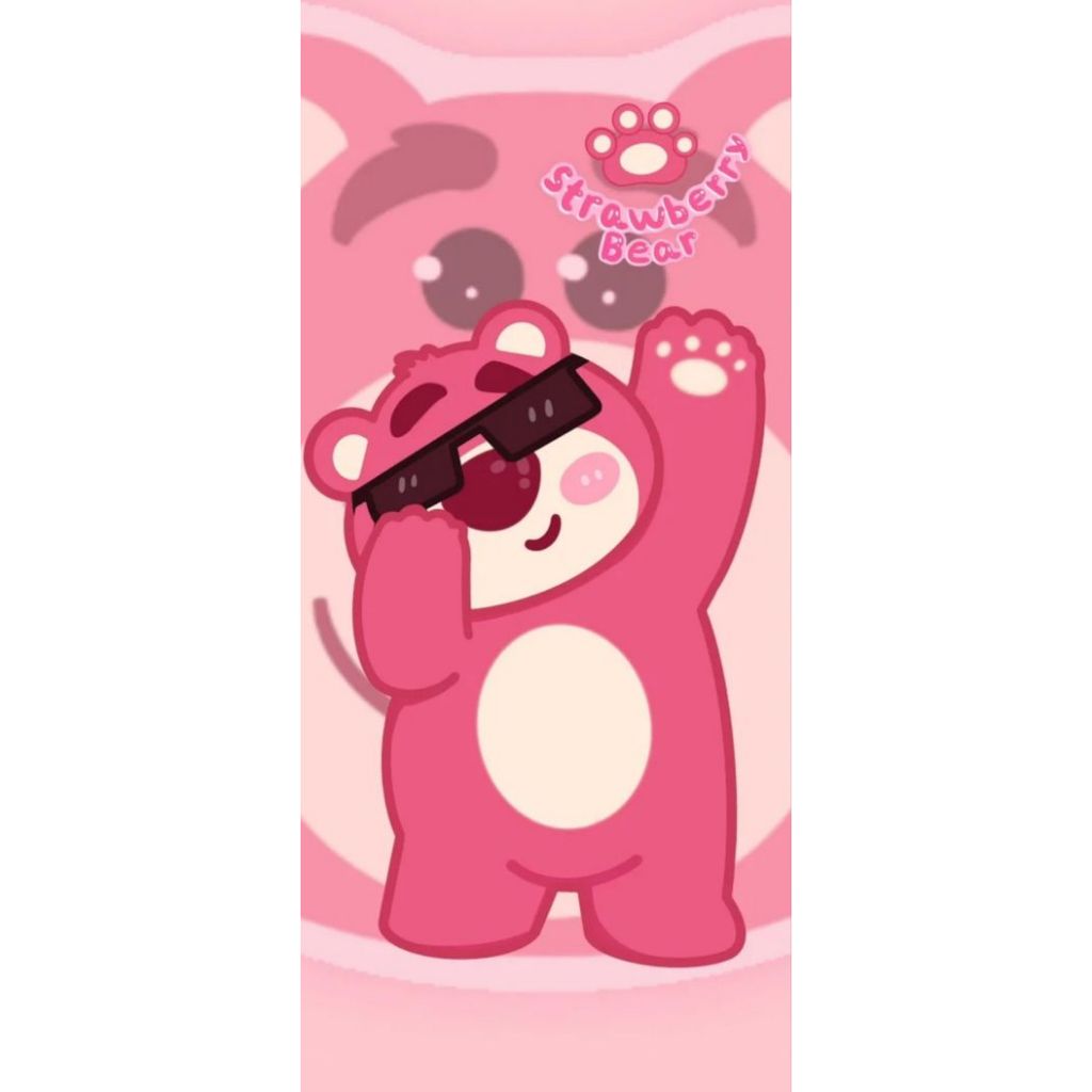 Miếng dán grass skin Gấu dâu sleeping dành cho / xlim V1 / Xlim V2 / xlim SE / xtal pro / feelin