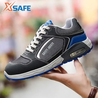 Giày bảo hộ lao động nam Jogger Raptor S1P da nubuck, vải lưới thoáng khí, siêu nhẹ, đệm khí nâng đỡ gót,cấu tạo phi kim