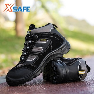 Giày bảo hộ lao động nam Jogger Climber S3 SRC da lộn bền bỉ, thoáng khí, chống nước, cấu tạo phi kim siêu nhẹ