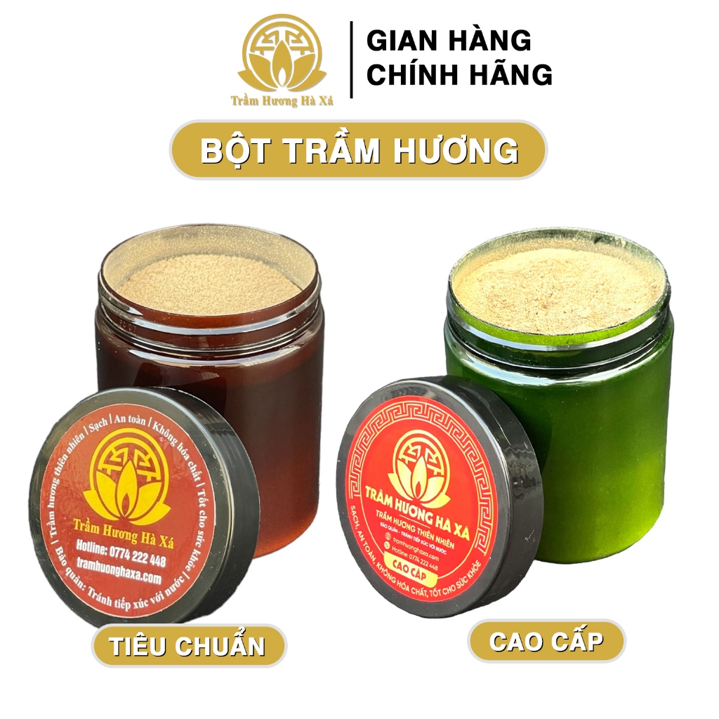 Bột trầm hương đốt xông nhà tẩy uế HÀ XÁ đồ thờ cúng phong thủy mang lại may mắn cho gia chủ