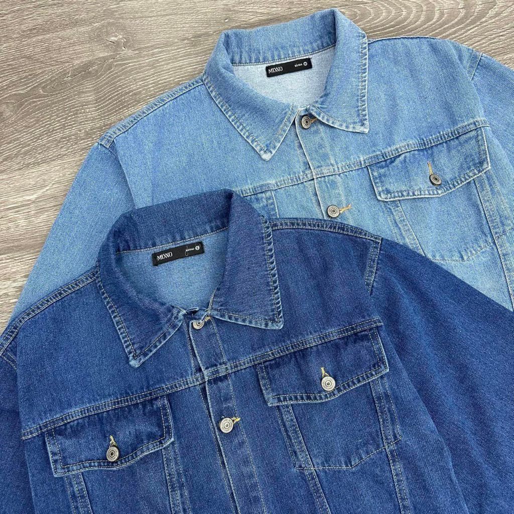 Áo khoác jean nữ tay lỡ