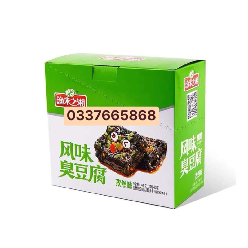 COMBO 10 GÓI ĐẬU PHỤ THỐI ĐEN 24gr