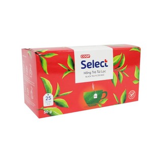 Hồng trà túi loc Select 2g x 25 gói