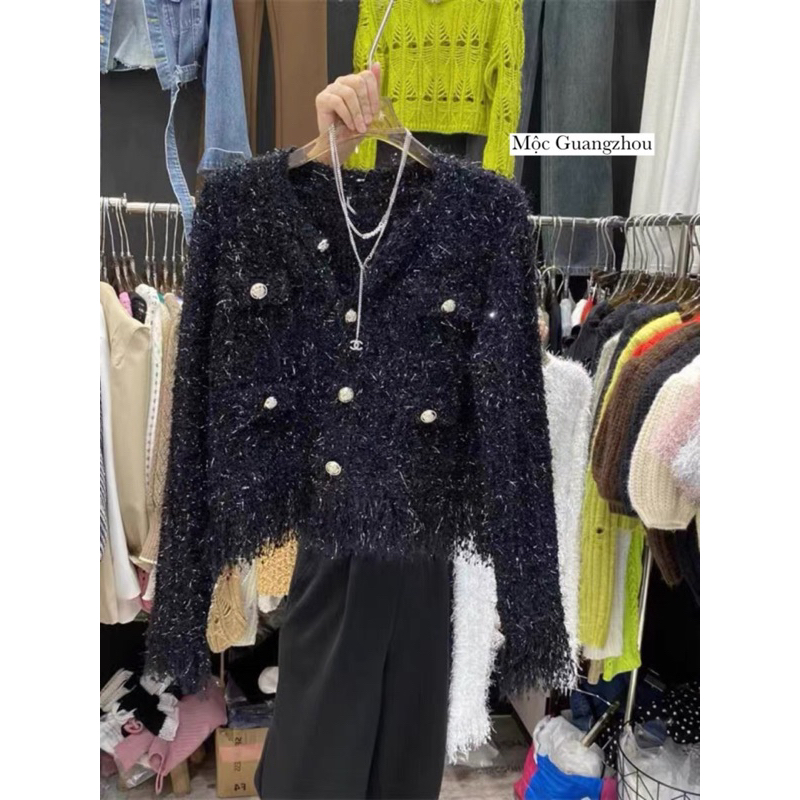 Áo len dạ nhũ xịn