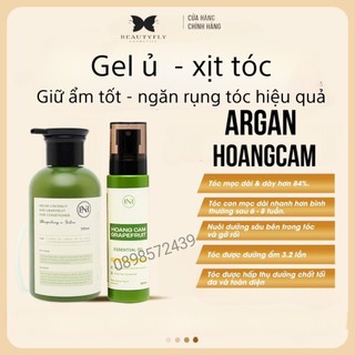 Combo Gel ủ bưởi dừa + Tinh dầu bưởi Nga Hoàng kích thích mọc tóc  ( GEL Ủ BƯỞI DƯA ANGAN + TINH DẦU BƯỞI HOÀNG CẦM )