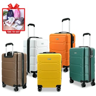 Vali nhựa kéo cao cấp trip p806 size 20inch, vali xách tay, nhựa abs, bảo hành 5 năm