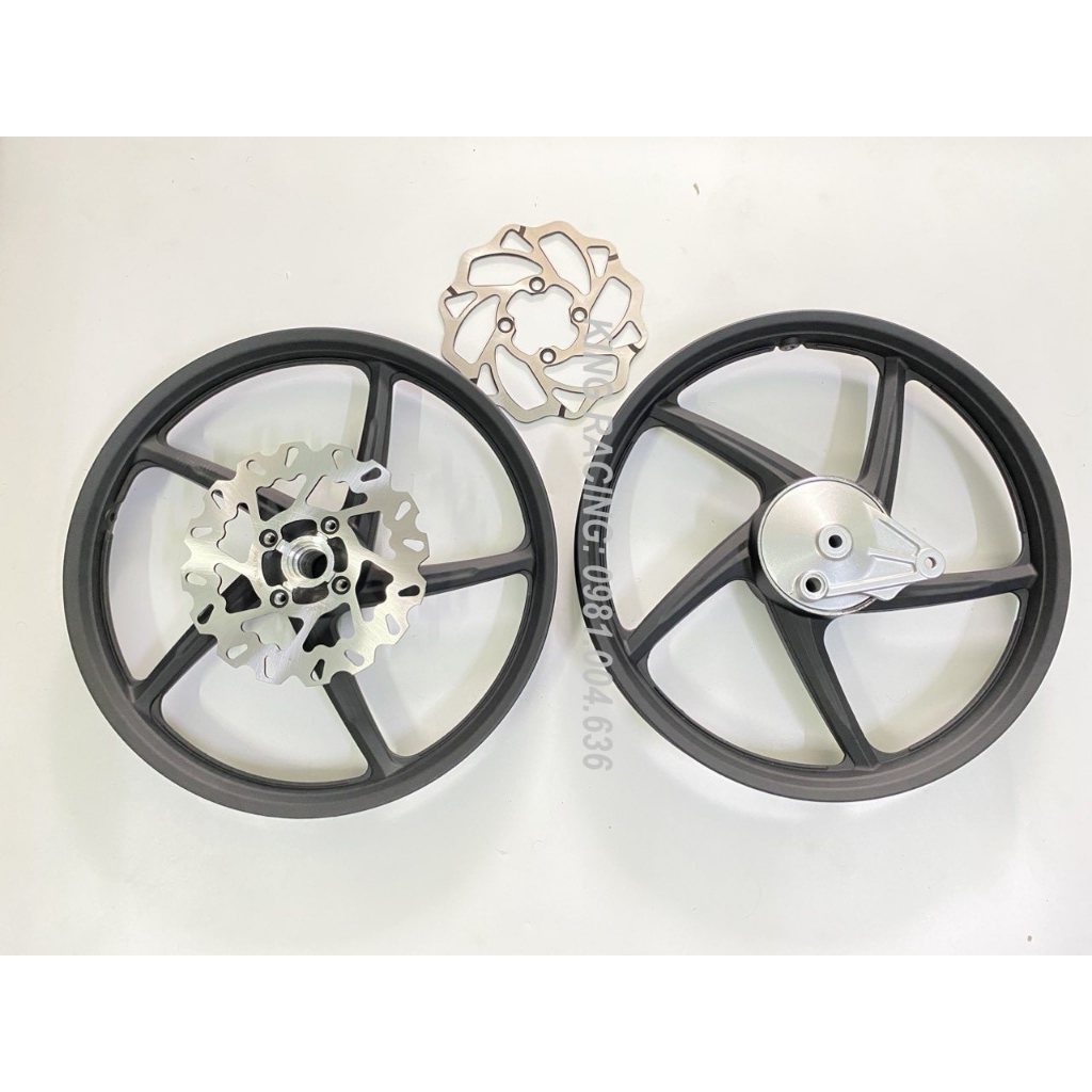 MÂM-VÀNH ĐÚC 5 CÂY HONDA110 THẮNG ĐĨA GẮN RSX110, BLADE,WAVE110,FUTURE125,WAVE S110...