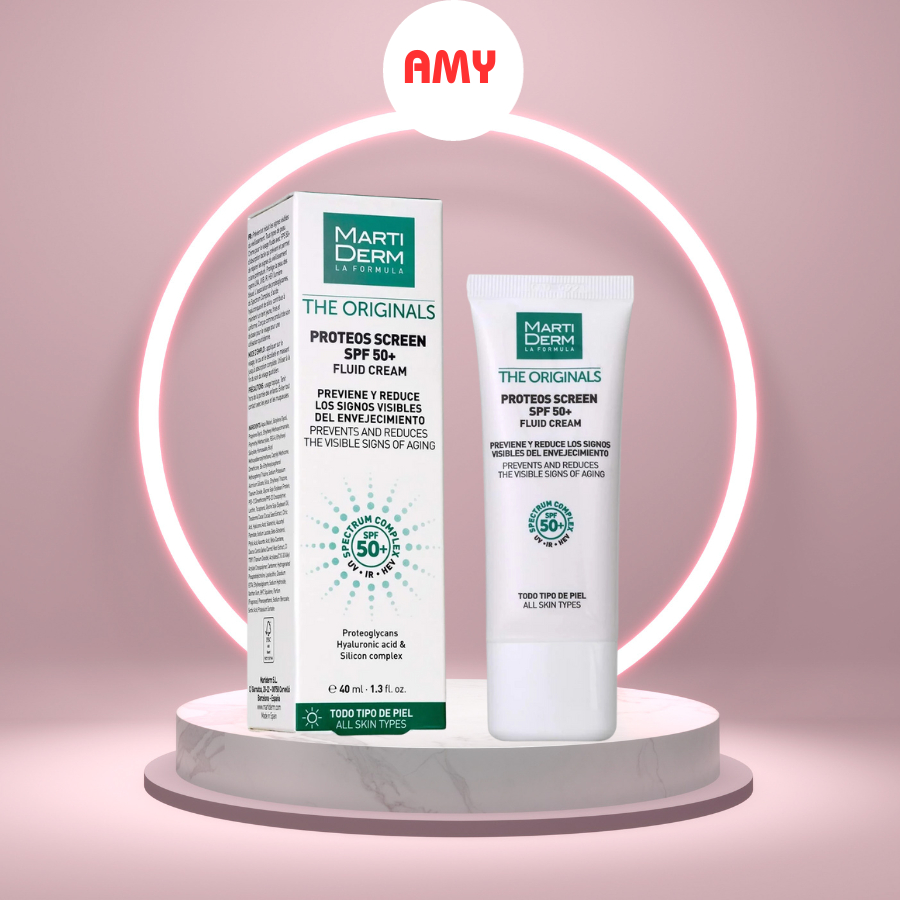 Kem Chống Nắng MartiDerm Mini 2ml The Originals Proteos Screen SPF50+ Phổ Rộng Toàn Diện Cho Mọi Loại Da