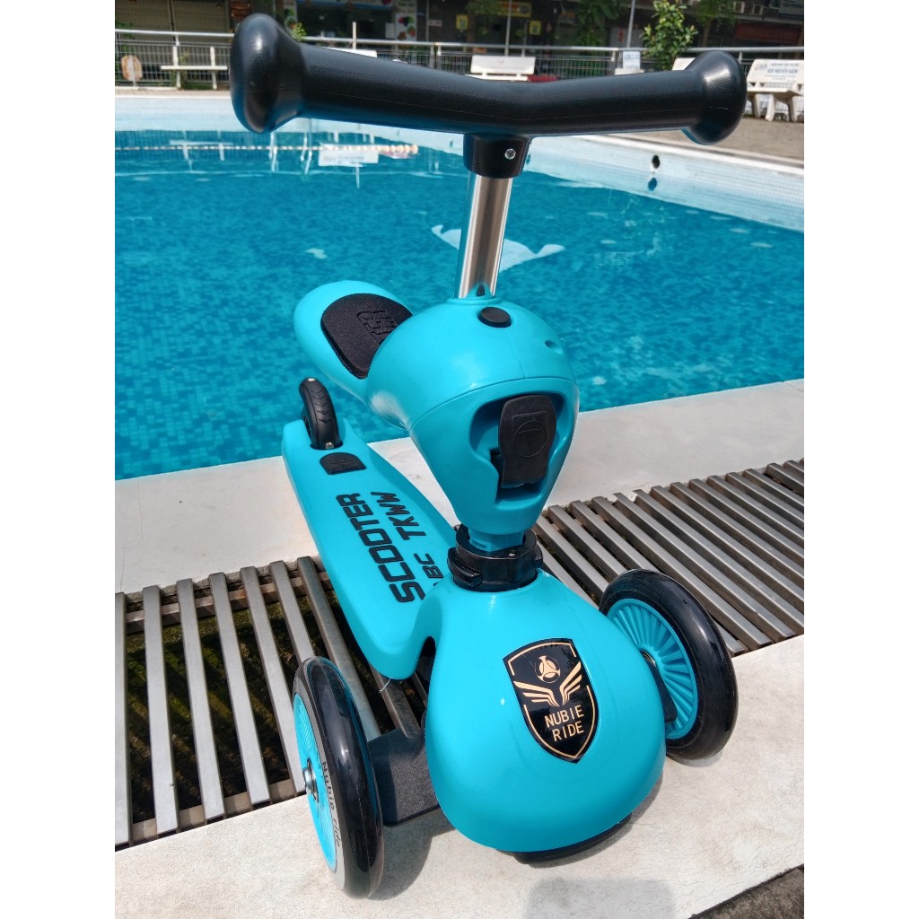 Xe Scooter/ Xe Chòi Chân Cho Bé , Xe  Trượt Cân Bằng 3in1 Giúp Bé Tập Đi, Vui Chơi Thoải Mái