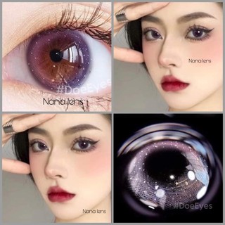 Lens - Kính áp tròng thời trang màu Violet ánh nhũ long lanh cho cô nàng mộng mơ