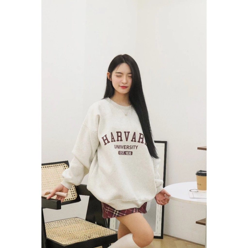 Áo Sweater Nỉ Bông Form Rộng Nam Nữ Unisex Dáng Oversize  In Hình Nhiều Phân Loại