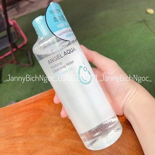 Nước tẩy trang làm sạch và dịu nhẹ da beyond angel aqua purifying cleansing water 500ml