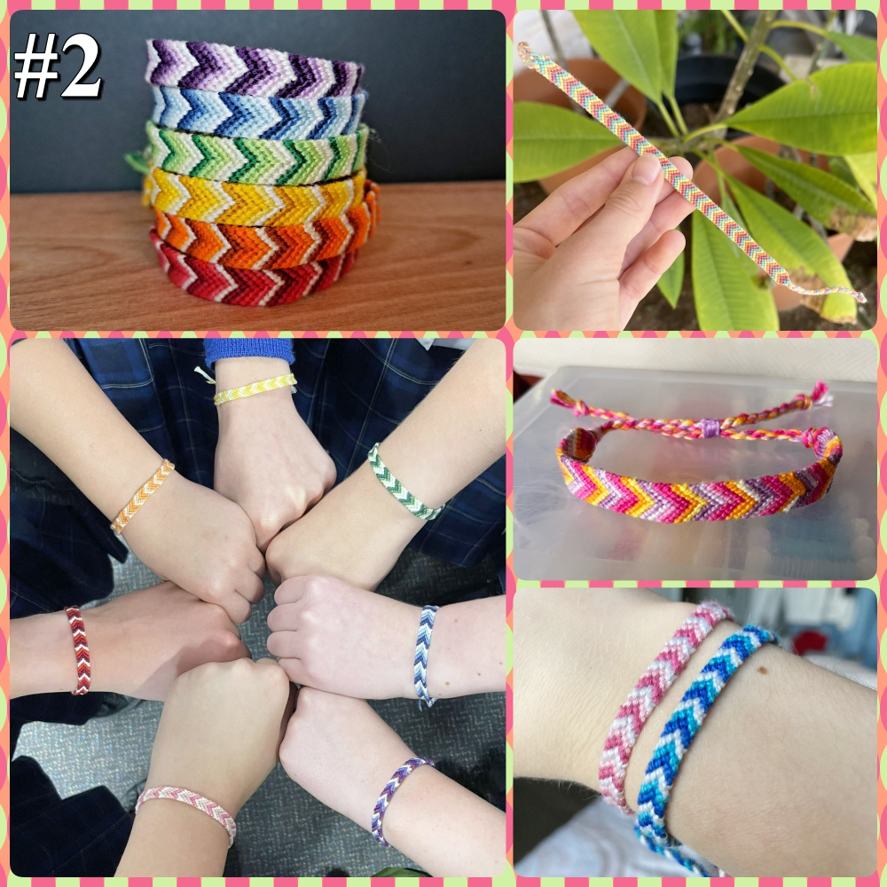 Vòng tay thắt dây handmade nhiều mẫu