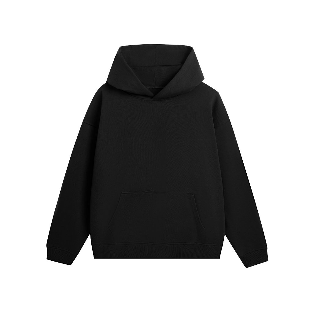 Áo Hoodie UNISEX Nam Nữ Basic Bề Mặt 100% - Mặt Trong 65% cotton + 35% CVC Chất Lượng Cao