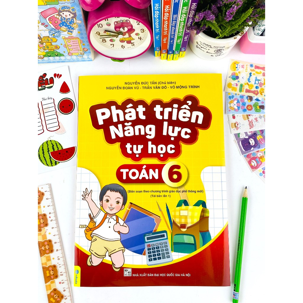 Sách - Phát Triển Năng Lực Tự Học Toán 6 - Biên soạn theo chương trình GDPT mới - ndbooks