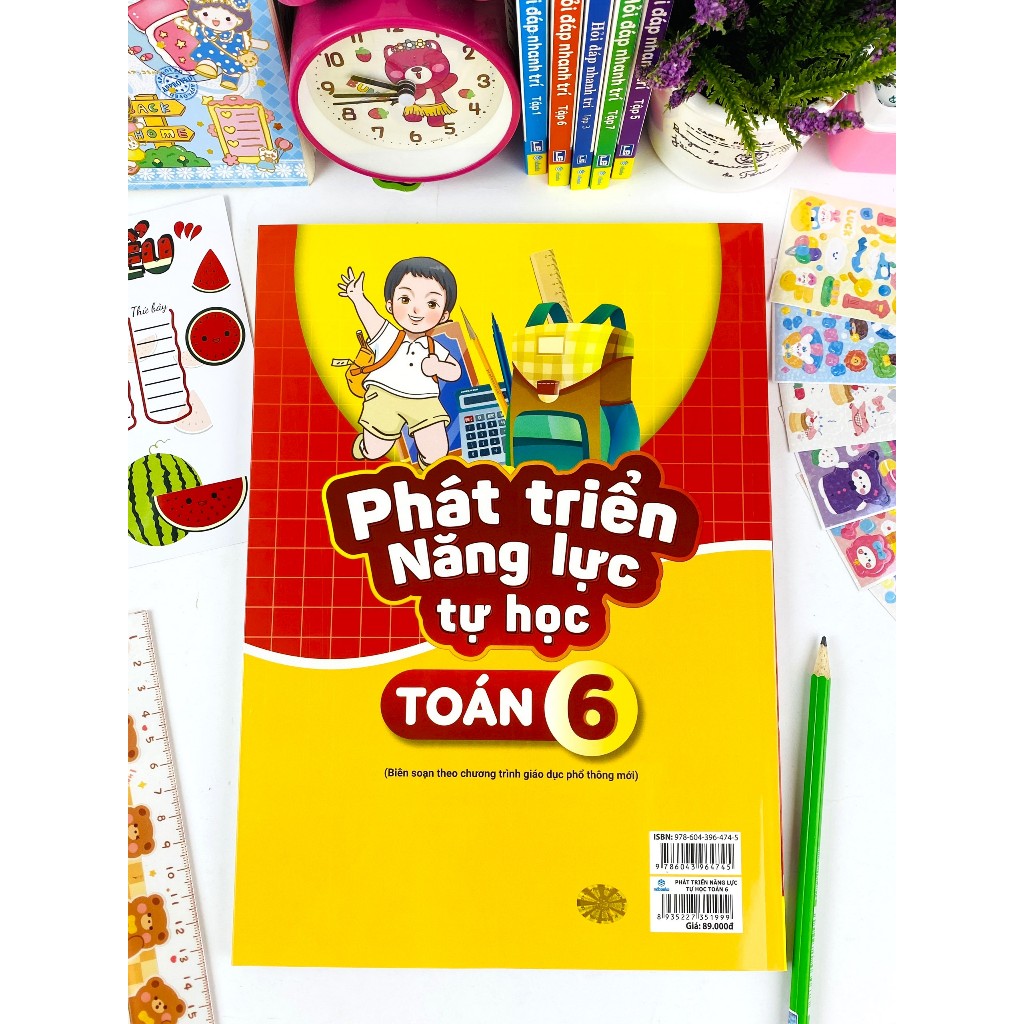 Sách - Phát Triển Năng Lực Tự Học Toán 6 - Biên soạn theo chương trình GDPT mới - ndbooks