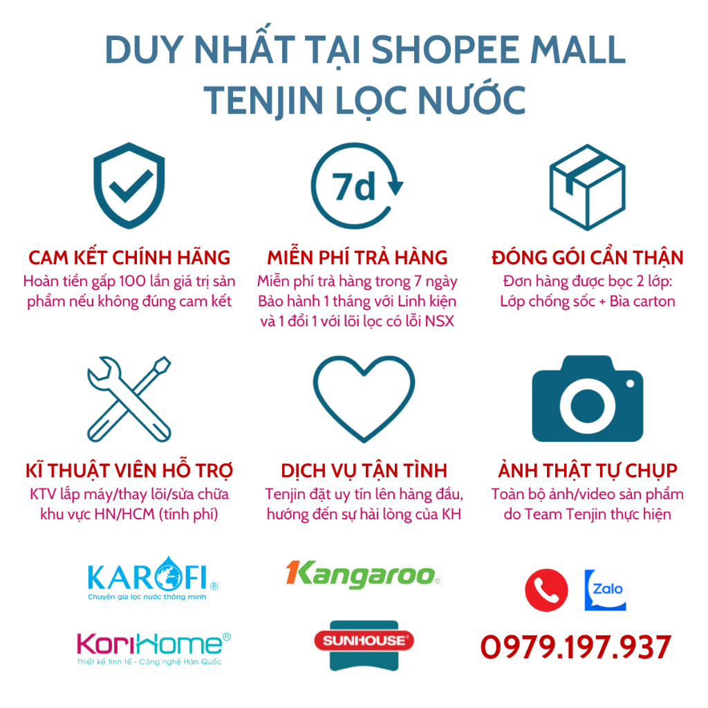 Bình Áp TANKLIFE 3.2 Galon  và 4.0 Galon  Nhựa Nguyên Sinh KÈM VAN Dùng Cho Máy Lọc Nước RO