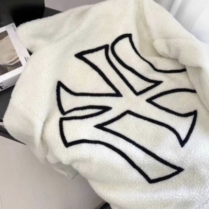 Áo khoác lông NY MLB nam nữ siêu ấm cao cấp,áo khoác NY MLB hot trend mùa đông | BigBuy360 - bigbuy360.vn