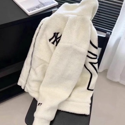Áo khoác lông NY MLB nam nữ siêu ấm cao cấp,áo khoác NY MLB hot trend mùa đông | BigBuy360 - bigbuy360.vn