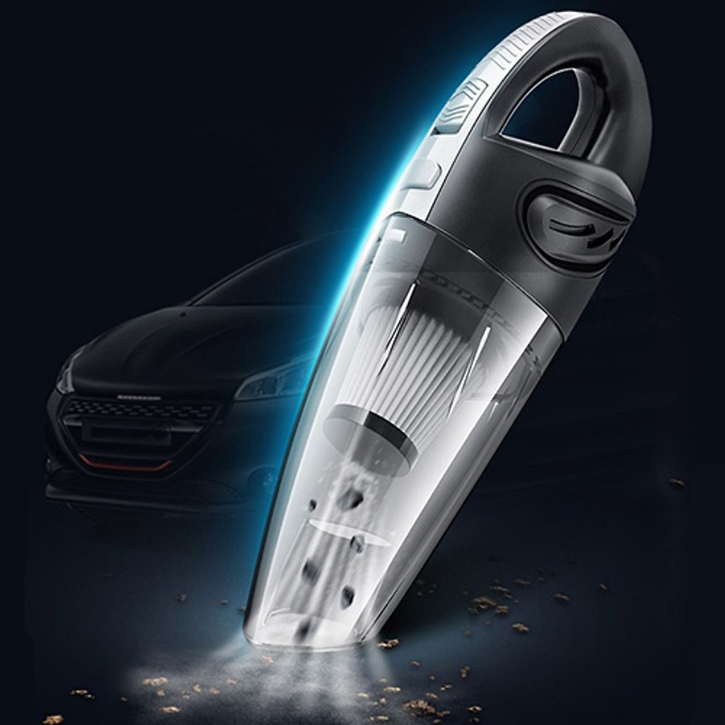 Máy Hút Bụi Cầm Tay Mini Siêu Tiện Lợi - Thiết Kế Không Dây - Lực Hút 18000PA Siêu Mạnh