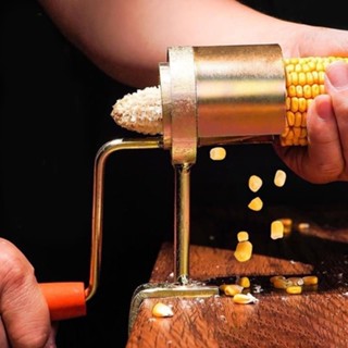Dụng cụ tách hạt ngô thông minh, máy tách  bắp bằng tay làm bằng thép mạ chống gỉ