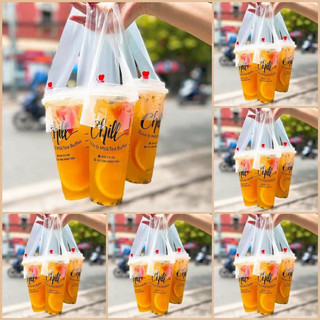 Túi chữ T đựng 1 ly tiện lợi, chắc chắn