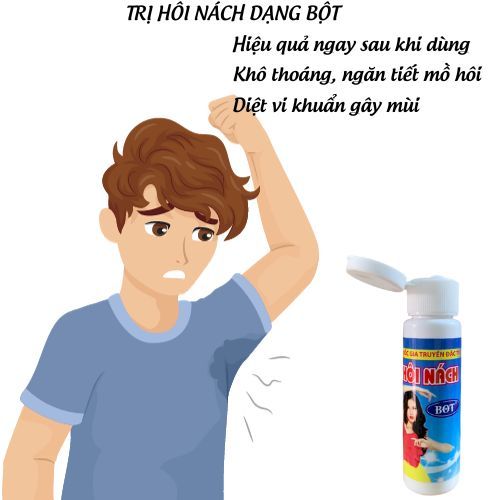 KHỬ MÙI HÔI NÁCH - GIỮ KHÔ THOÁNG, KHÁNG KHUẨN