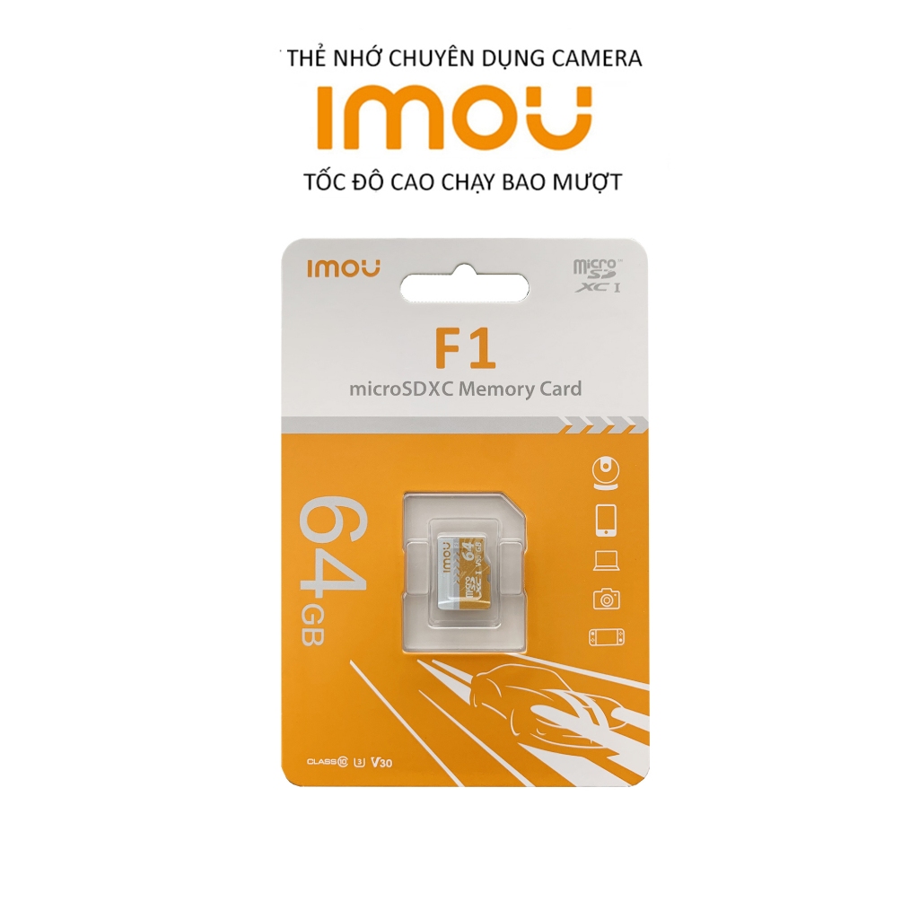 Thẻ Nhớ Camera IMOU 32GB / 64GB Class 10 - HÀNG CHÍNH HÃNG