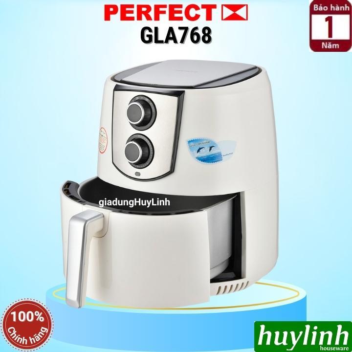 Nồi chiên không dầu Perfect GLA-768 - D88 - 5 lít - [Ánh thật - có VIDEO]