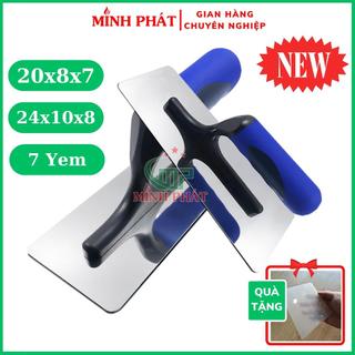 Dao Trét Giả Hiệu Ứng Bê Tông Cán Xanh Cán Vàng 20cm 24cm Minh Phát
