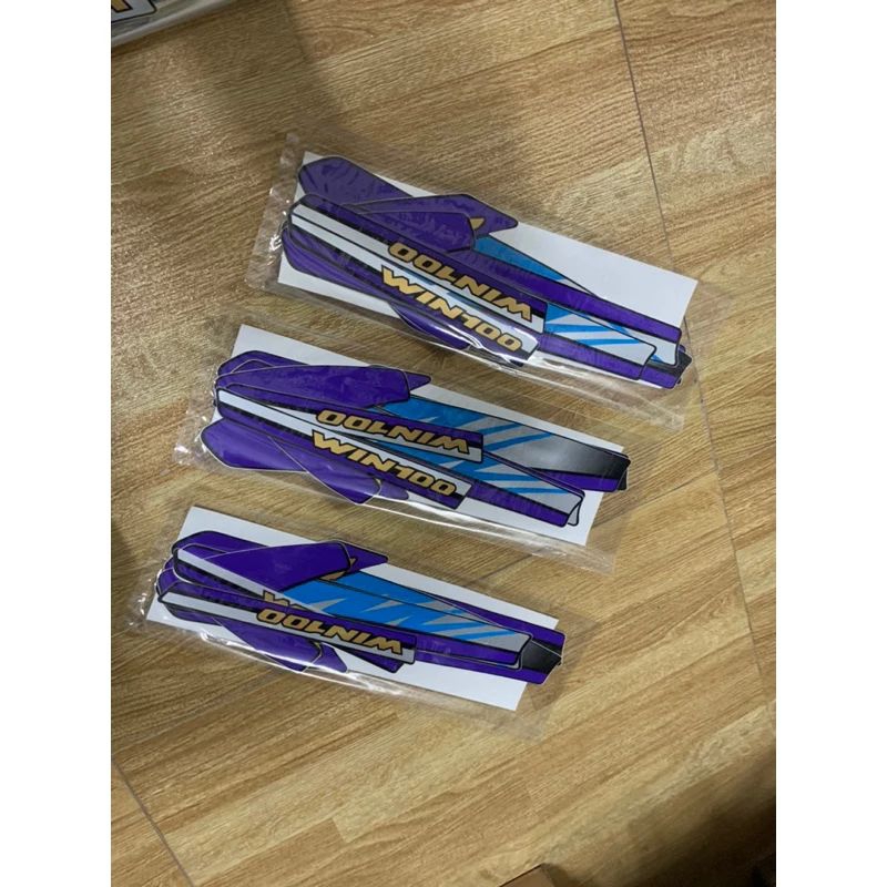 Tem dán 3 lớp xe Win 100 ( tem chính hãng honda )