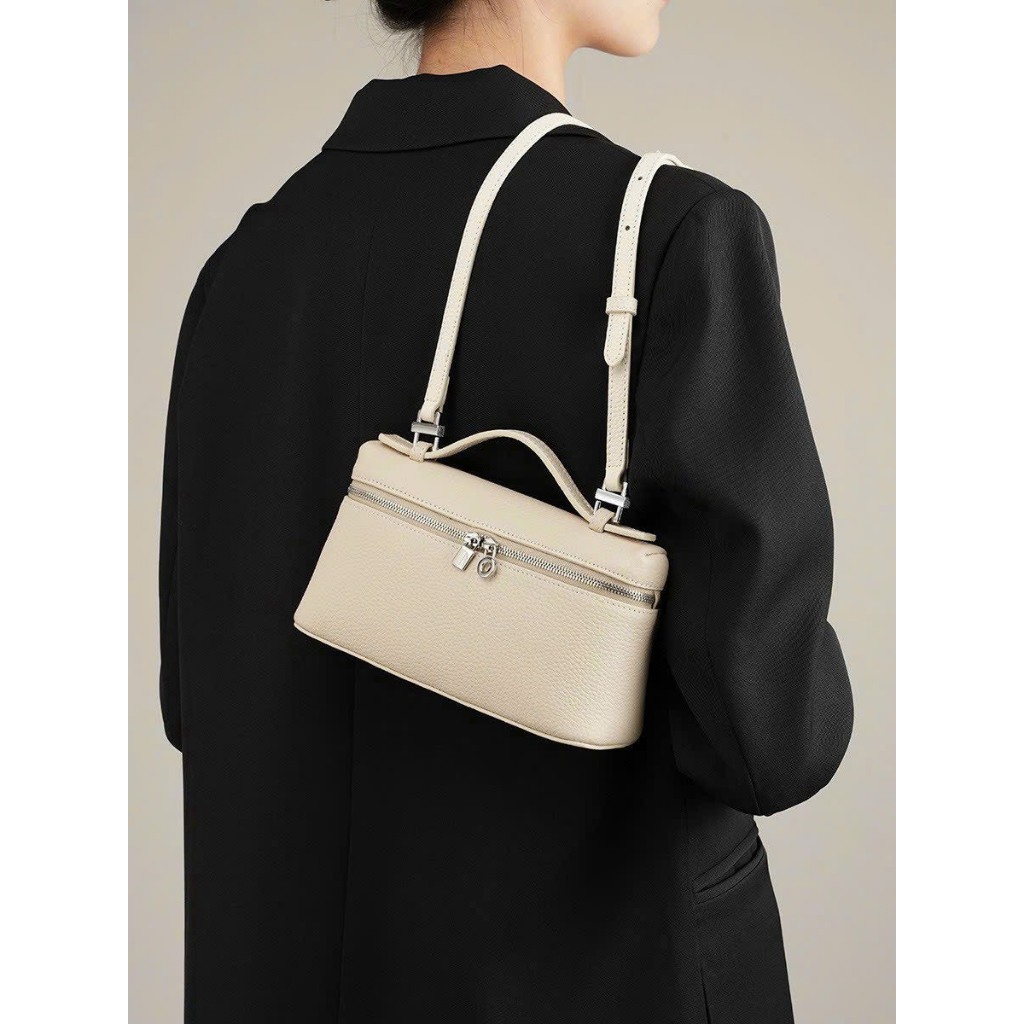 Túi đeo chéo cầm tay dáng vuông tặng kèm khăn lụa