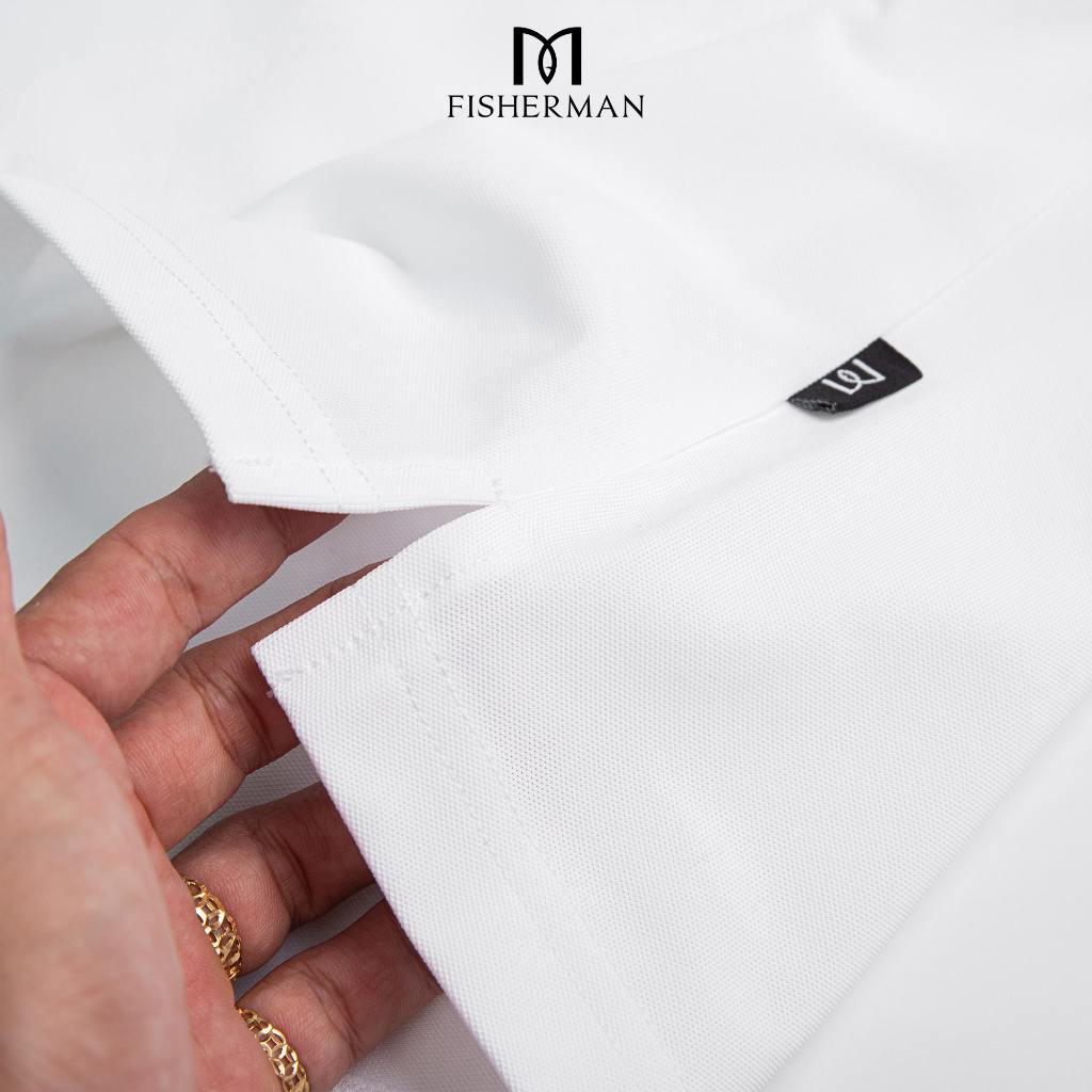 Áo Polo Nam Tay Ngắn Cổ Trụ Fisherman FM01 Vải Cotton Mềm Mịn Cao Cấp Thiết Kế Trẻ Trung Thanh Lịch