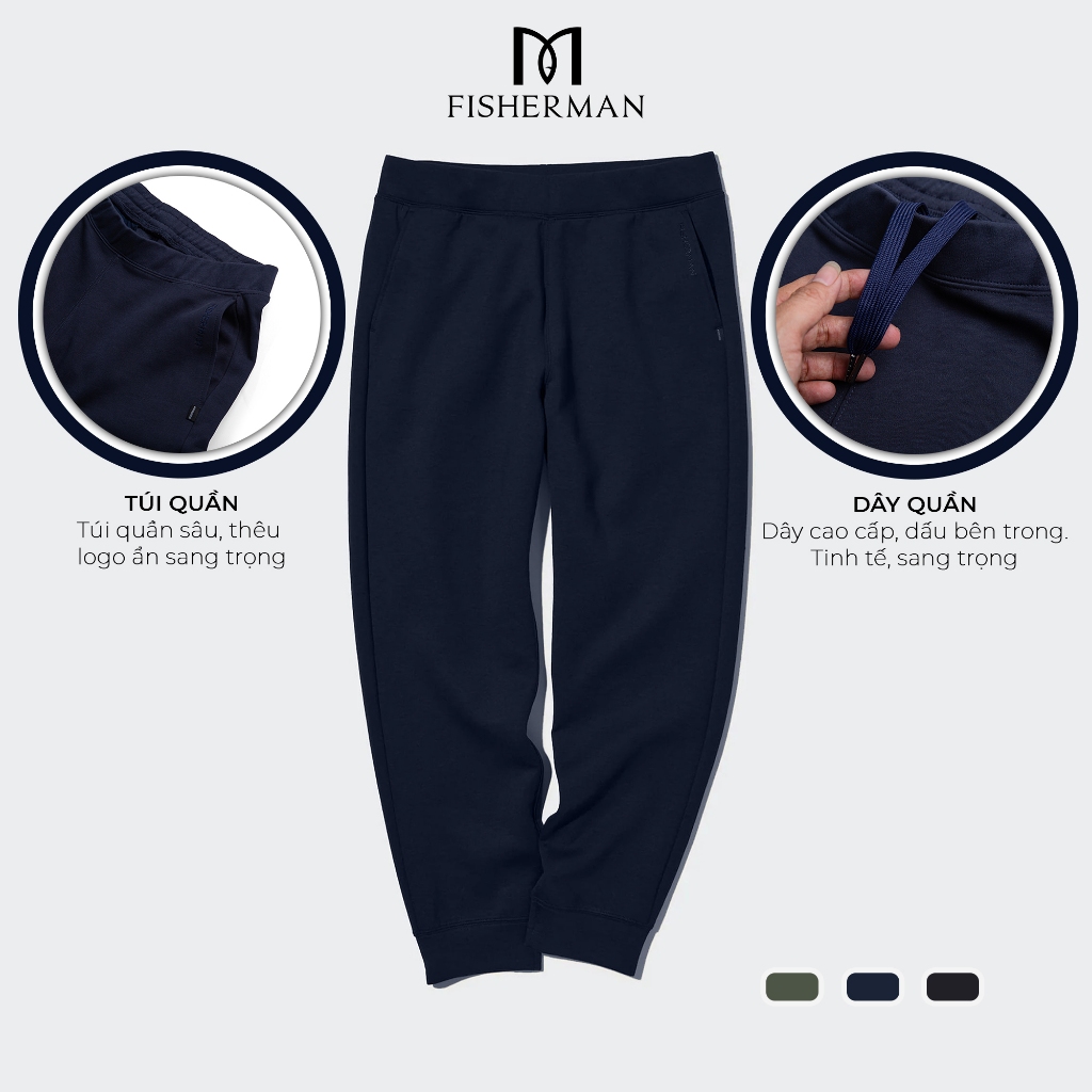 Bộ nỉ nam thu đông dài tay kéo khóa chất liệu cao cấp trẻ trung năng động FM-11 Fisherman