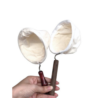 Vợt lọc cafe 10cm cán gỗ