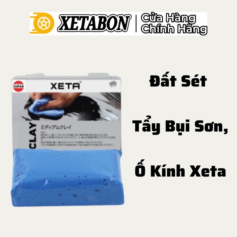 Tẩy đất sét siêu dẻo Xeta dành cho ô tô không gây trầy xước, giúp kính vỏ sơn xe sạch sáng bóng