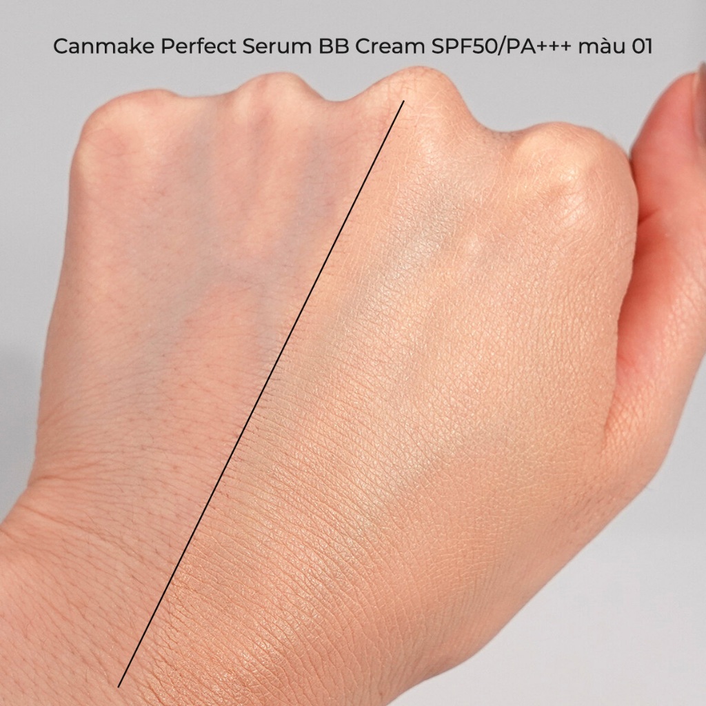 Kem nền chống nắng Canmake Perfect Serum BB Cream SPF50+ PA+++  30g
