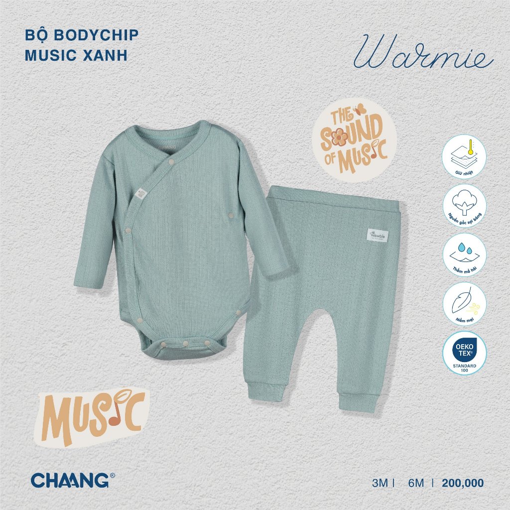 Bộ Bodychip Music CHAANG AW23D12