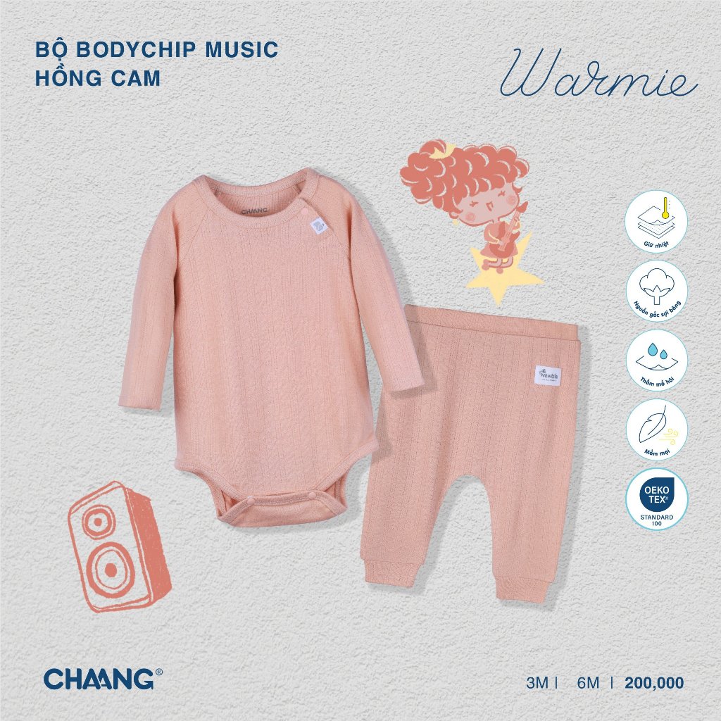Bộ Bodychip Music CHAANG AW23D12
