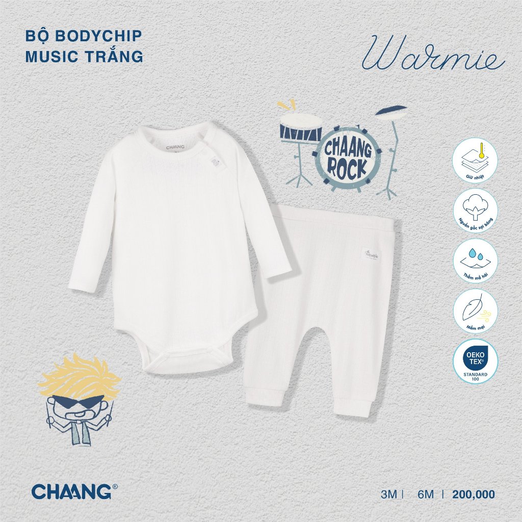 Bộ Bodychip Music CHAANG AW23D12