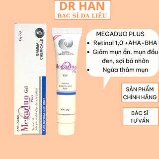 Megaduo plus Gamma gel giảm mụn ẩn, thâm mụn 15g