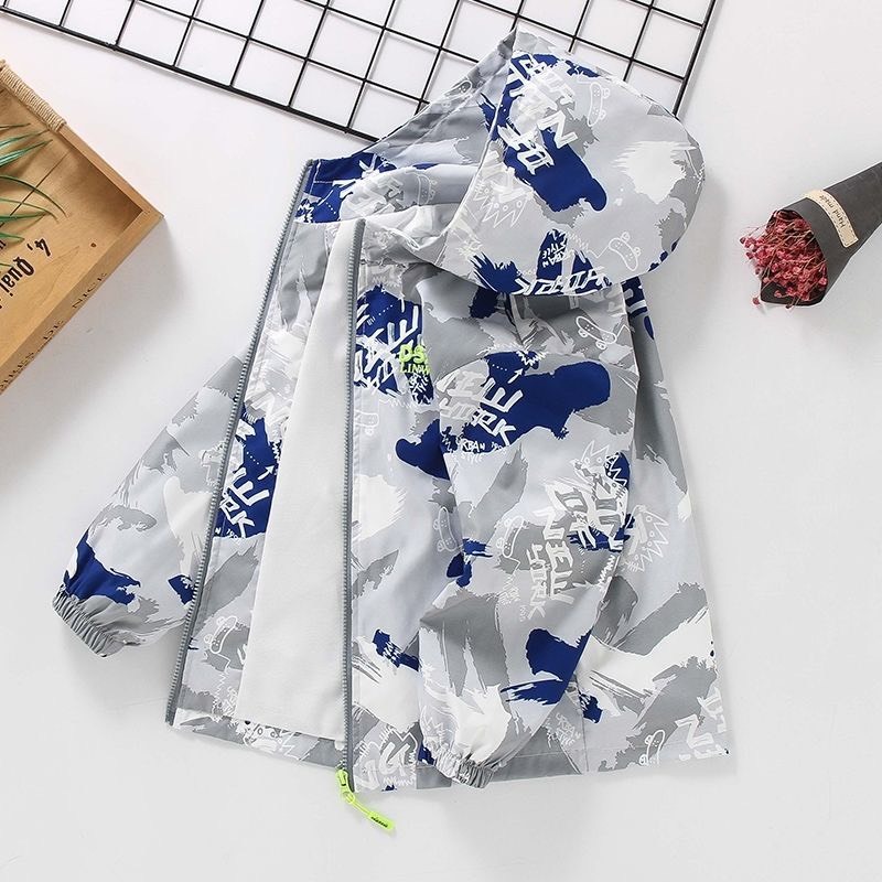 Áo Khoác Gió Phi Hành Gia Lướt Ván MD1699/ Pha Màu MD1700 Cho Bé Trai - Jumping Beans Official Store