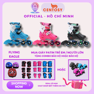 Giày trượt patin centosy flying eagle k7 - thiết kế chuyên dụng, trượt batin trên mọi địa hình