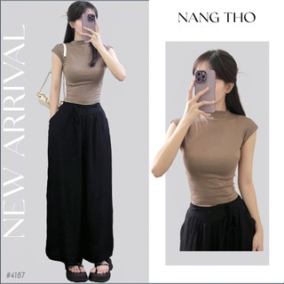 Áo tăm cánh dơi rút lưng quần đũi ống rộng 4186 4187