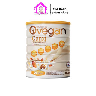 [Chính hãng] Sữa hạt xương khớp Ovegan lon 850g - Hỗ trợ xương khớp, giúp xương chắc khỏe
