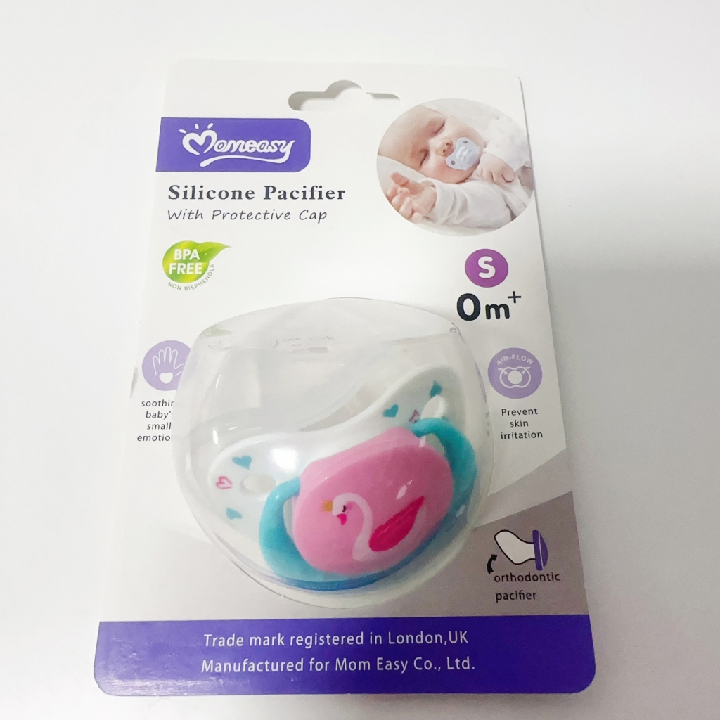 Núm Ti Giả Momeasy Chất Liệu Silicone Mềm Cho Bé