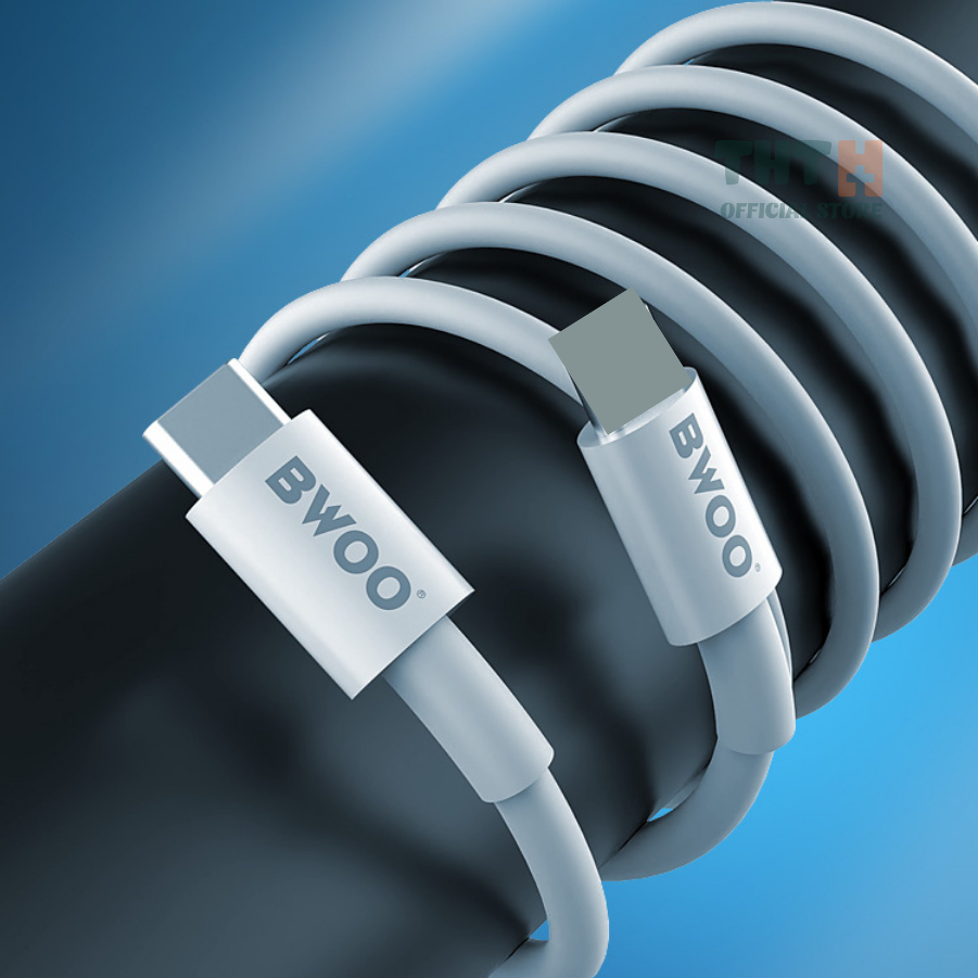 Dây sạc nhanh PD 20w X193 chính hãng cáp silicon dùng cho 14 13 12pro