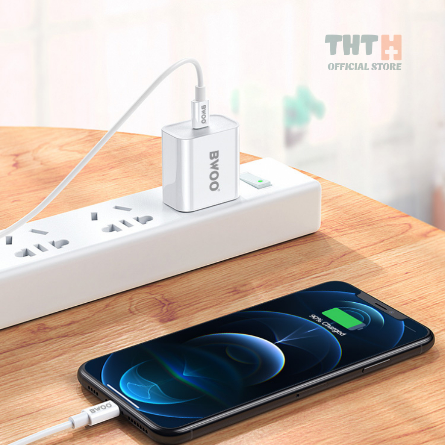 Dây sạc nhanh PD 20w X193 chính hãng cáp silicon dùng cho 14 13 12pro