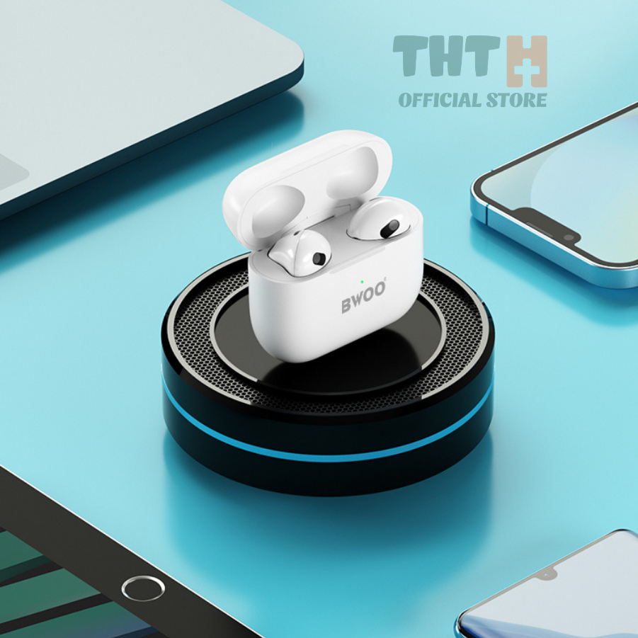 Tai nghe BLUETOOTH BW49 chính hãng BWOO giảm tiếng ồn MICRO kép bảo hành 12 tháng