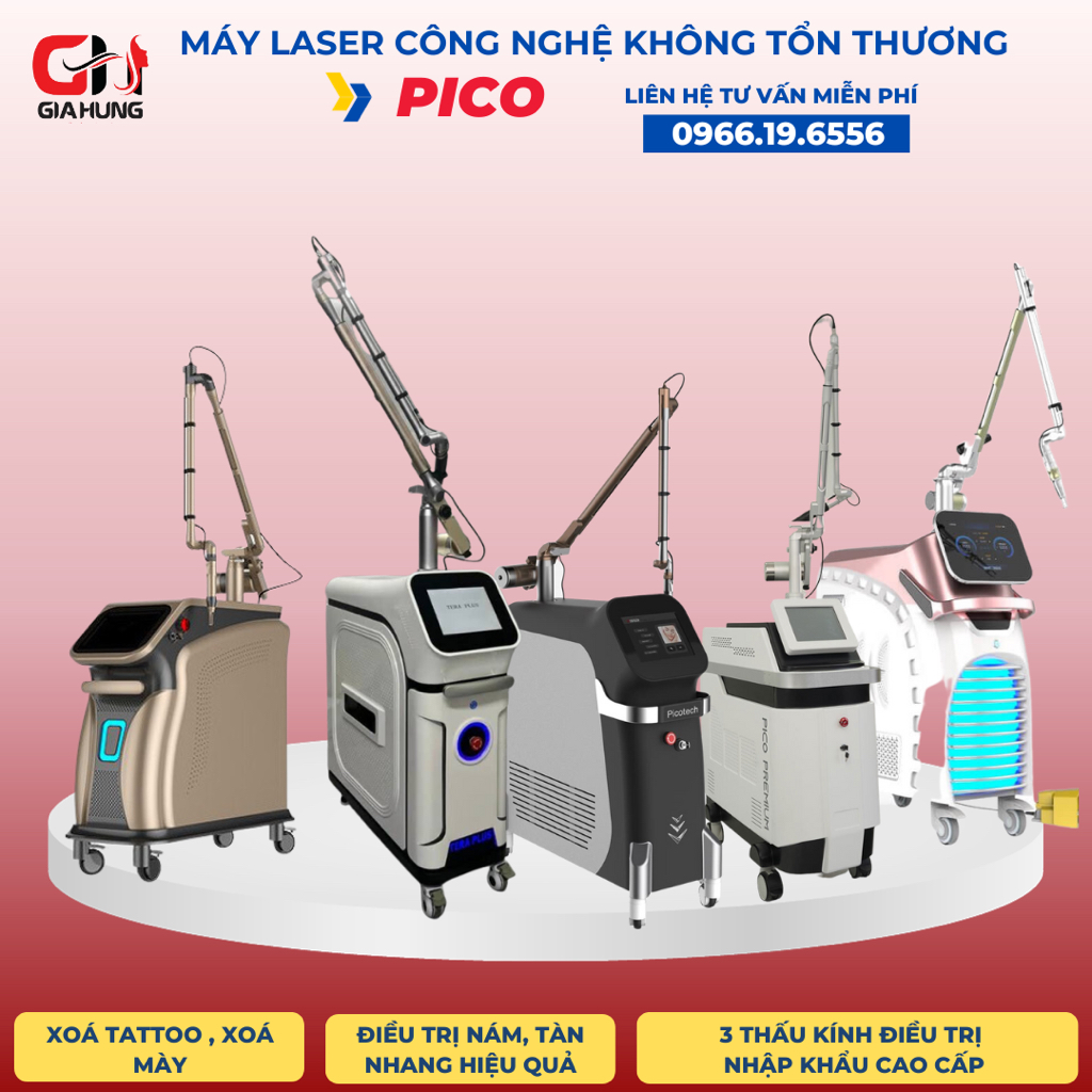 LASER TRỤC KHUỶU PICO TECH - PICO WIN - PICOTERA - PICO SURE - PICO CARE - PICO MAX